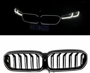 Светодиодная решетка радиатора для BMW G30 2021-2024 рест