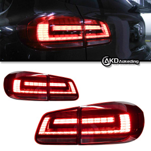 Тюнинг фонари для Volkswagen Tiguan 2011-2018 Full Led / черные