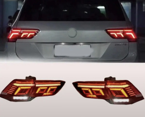Тюнинг фонари для Volkswagen Tiguan 2016-2025 Full Led / черные